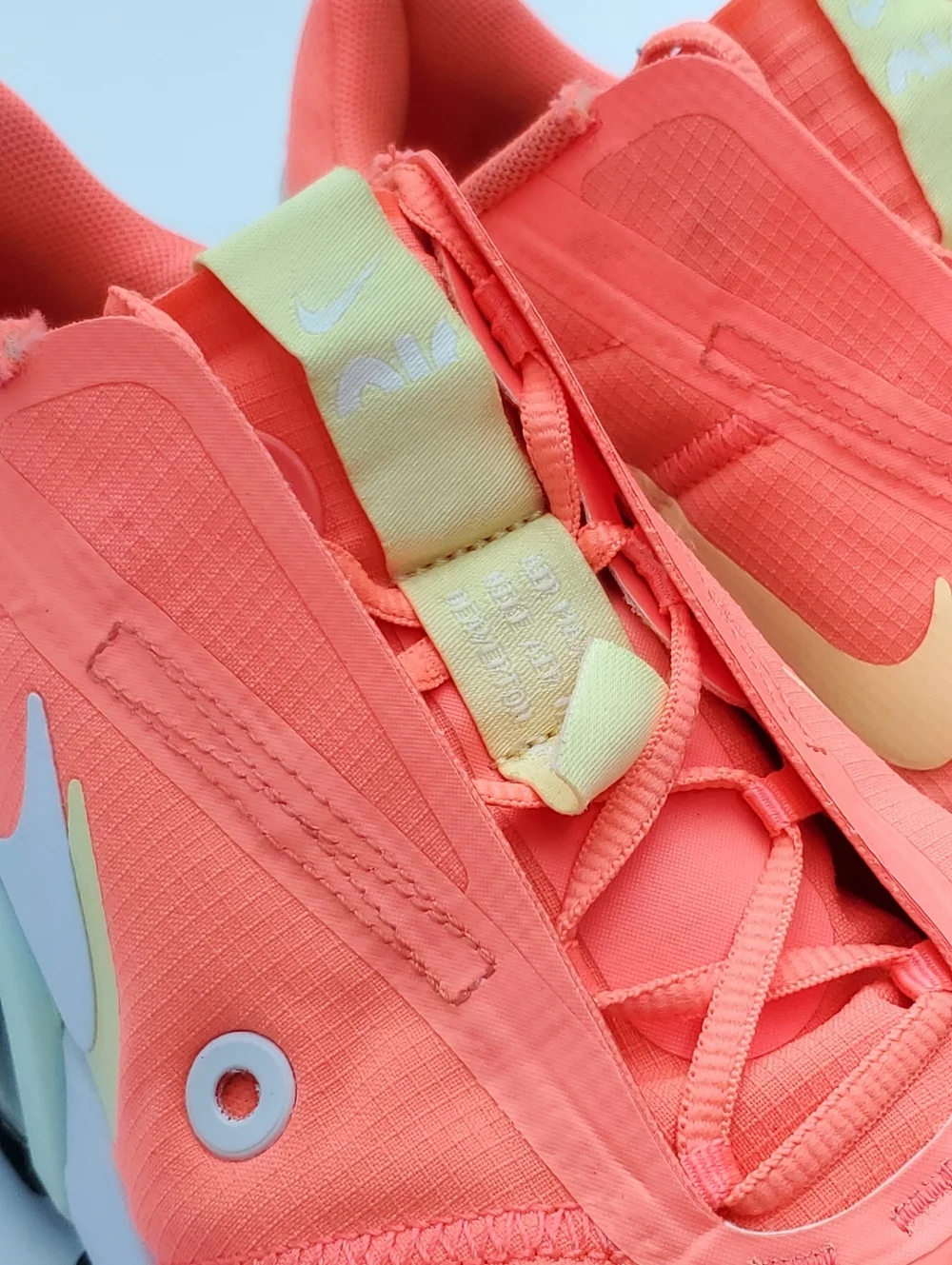 Nike Air Max Up Bright Mango Light Zitron Athletic Trainers Shoes Size 10 - Picture 5 of 9